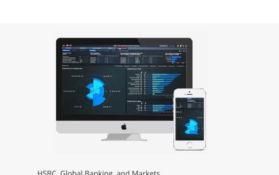 DEER supervisory compliance tool — iMac and iPhone showing the dark data dashboard